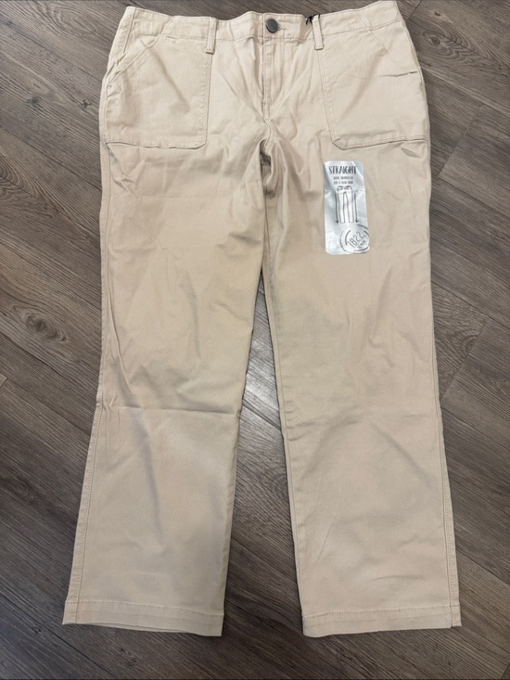 🆕 1822 Denim Ankle Straight Khaki Pants. 14. NWT!🔥